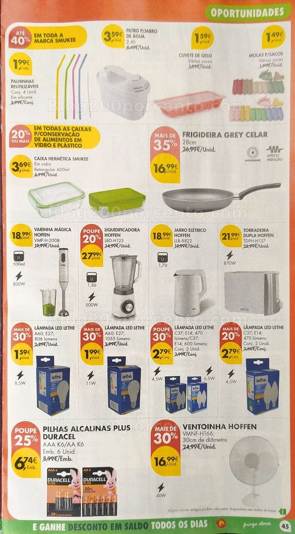 Antevisão Folheto PINGO DOCE Bazar Oportunidades Promoções de 30 junho a 6 julho
